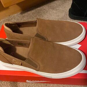 Ugg Alameda Suede slip ons